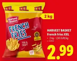 Lidl Harvest basket french fries xxl aanbieding