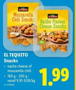 Lidl El tequito snacks aanbieding