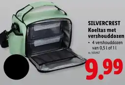 Lidl Silvercrest koeltas met vershouddozen aanbieding