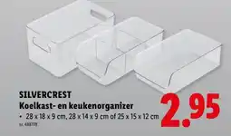 Lidl Silvercrest koelkast en keukenorganizer aanbieding