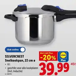 Lidl Silvercrest snelkookpan aanbieding
