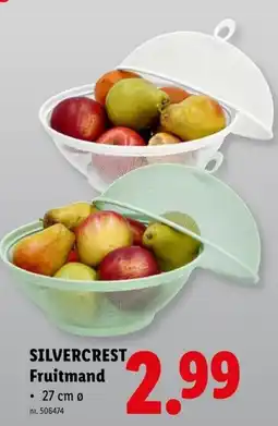 Lidl silvercrest fruitmand aanbieding