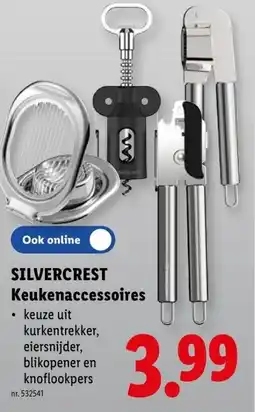 Lidl silvercrest keukenaccessoires aanbieding