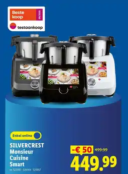 Lidl Silvercrest monsieur cuisine smart aanbieding