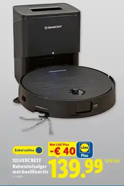 Lidl Silvercrest robotstofzuiger met dweilfunctie aanbieding