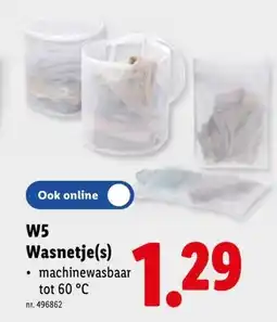 Lidl W5 Wasnetje(s) aanbieding