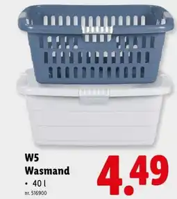 Lidl Wasmand aanbieding
