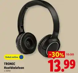 Lidl Tronic hoofdtelefoon aanbieding