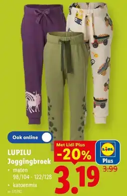 Lidl Lupilu joggingbroek aanbieding