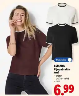 Lidl Esmara fijngebreide trui aanbieding