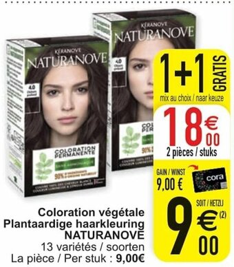 Cora Coloration vegetale Plantaardige haarkleuring Naturanove aanbieding