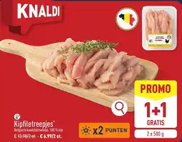 ALDI Kipfiletreepjes aanbieding