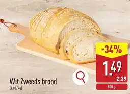 ALDI Wit Zweeds brood aanbieding