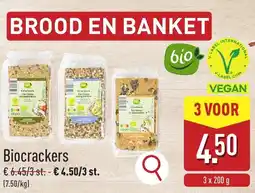 ALDI Biocrackers aanbieding