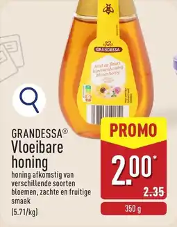 ALDI Grandessa Vloeibare honing aanbieding
