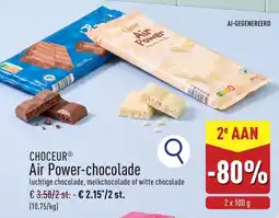 ALDI Choceur Air Power-chocolade aanbieding