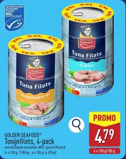 ALDI Golden Seafood Tonijnfilets aanbieding