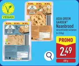 ALDI Asia Green Garden Naanbrood aanbieding