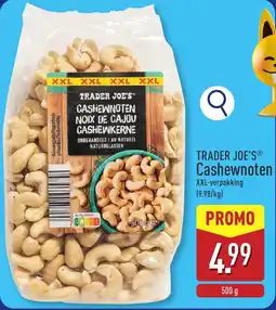ALDI Trader Joe's Cashewnoten aanbieding