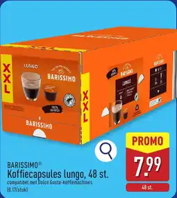 ALDI Barissimo Koffiecapsules lungo aanbieding