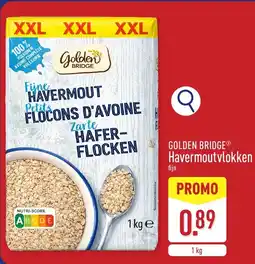 ALDI Golden Bridge Havermoutvlokken aanbieding