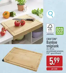 ALDI Crofton Bamboe snijplank aanbieding