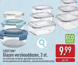 ALDI Crofton Glazen vershouddozen aanbieding
