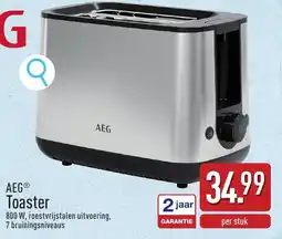 ALDI AEG Toaster aanbieding