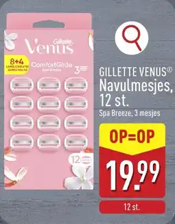 ALDI Gillette Venus Navulmesjes aanbieding