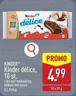 ALDI Kinder délice aanbieding