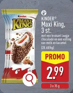 ALDI Kinder Maxi King aanbieding
