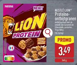 ALDI Nestlé Lion Proteïne ontbijtgranen aanbieding