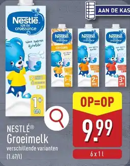 ALDI Nestlé Groeimelk aanbieding
