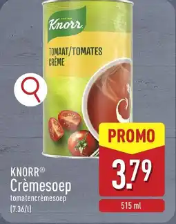 ALDI Knorr Crèmesoep aanbieding