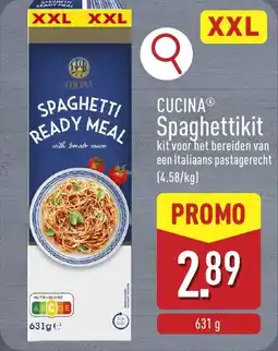 ALDI Cucina Spaghettikit aanbieding