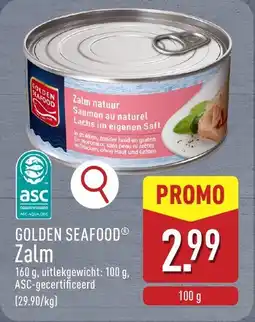 ALDI Golden Seafood Zalm aanbieding