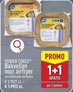ALDI Power Force Bakvellen voor airfryer aanbieding
