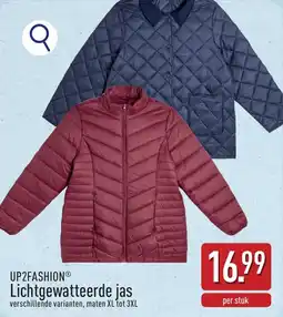 ALDI Up2fashion Lichtgewatteerde jas aanbieding
