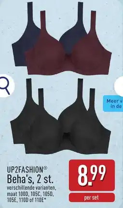 ALDI Up2fashion Beha's aanbieding