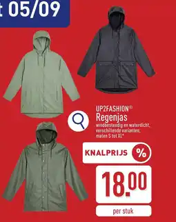 ALDI Up2fashion Regenjas aanbieding
