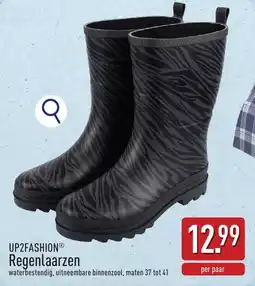 ALDI Up2fashion Regenlaarzen aanbieding