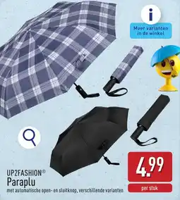 ALDI Up2fashion Paraplu aanbieding