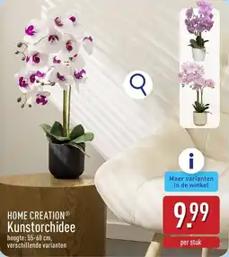 ALDI Home Creation Kunstorchidee aanbieding