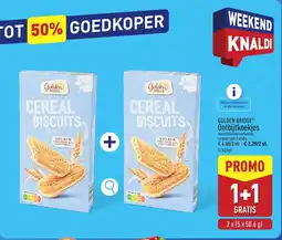 ALDI Golden Bridge Ontbijtkoekjes aanbieding