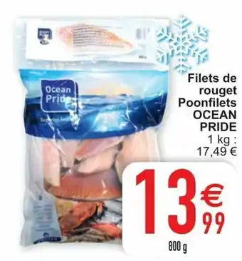 Cora Filets de rouget Poonfilets Ocean Pride 800g aanbieding