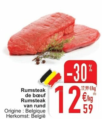 Cora Rumsteak de boeuf Rumsteak van rund aanbieding