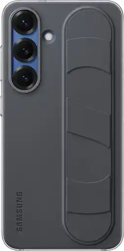 Coolblue Samsung S25 Standing Grip Back Cover Zwart aanbieding