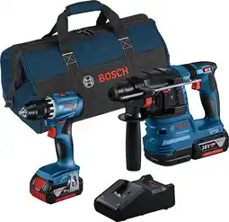 Coolblue Bosch Professional GBH 18V-22 + GSR 18V-45 Combiset aanbieding