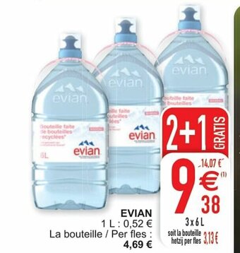 Cora Evian aanbieding