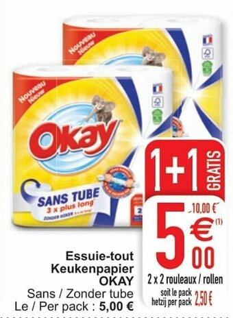 Cora Essuie-tout keukenpapier okay aanbieding